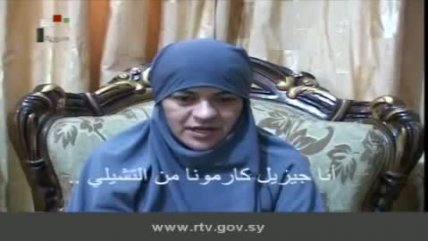   La chilena detenida en Siria: 