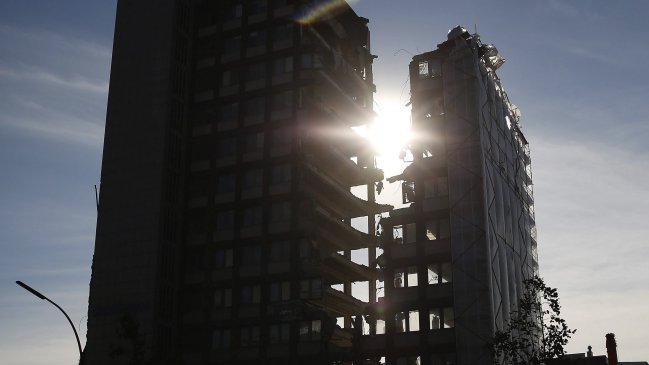 Edificio se partió por la mitad en Alemania
