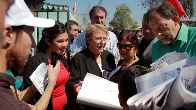Bachelet: Quienes votamos 