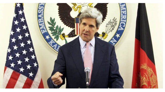 Kerry afirmó que EE.UU. no se detendrá 