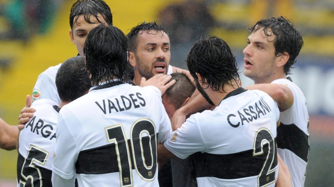 Jaime Valdés fue titular en victoria de Parma sobre Sassuolo en la liga italiana