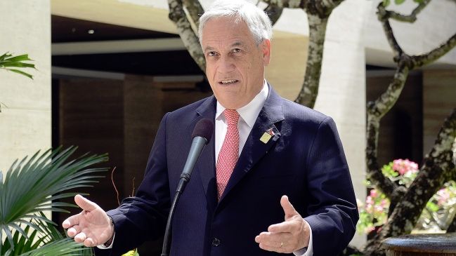 Presidente Piñera busca avanzar en TLC con Indonesia