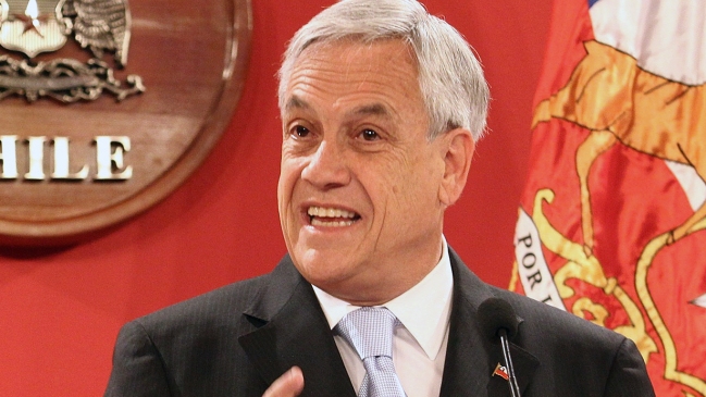 Presidente Piñera agradeció 