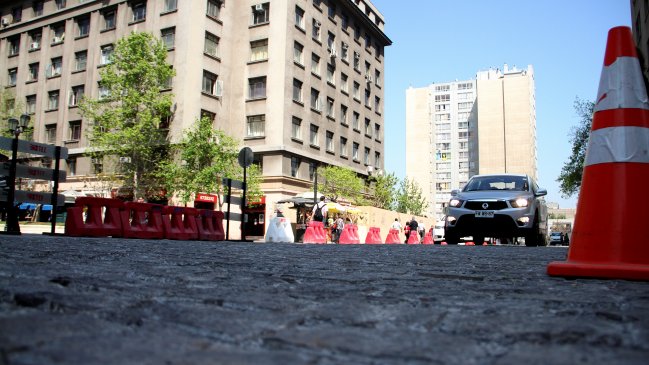 Congestión y molestia entre conductores ante desvíos por plan Barrio Cívico