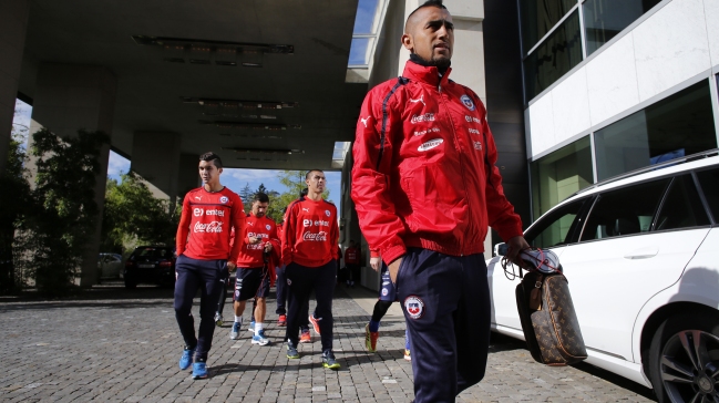 Vidal, Pizarro y Fernández completaron el plantel de Chile