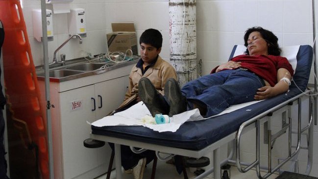 Al menos siete personas resultaron intoxicadas en Puchuncaví