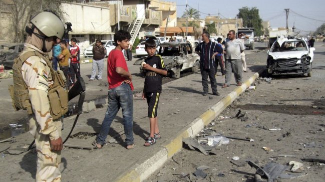 Triple atentado suicida en Irak dejó 12 muertos y 30 heridos