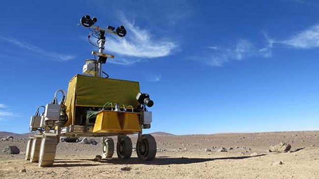 Robot prepara en el desierto de Atacama su expedición a Marte