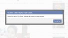 Facebook arroja errores al momento de actualizar estados
