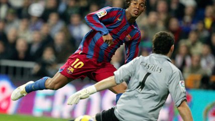 El día en que Ronaldinho fue aplaudido por hinchas del Real Madrid