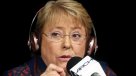 Michelle Bachelet: Estoy disfónica de hablar todo el día