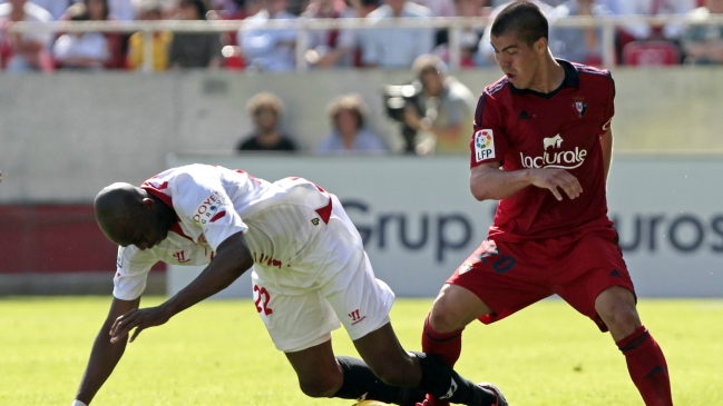 Sevilla doblegó a Osasuna que tuvo a Francisco Silva entre los titulares