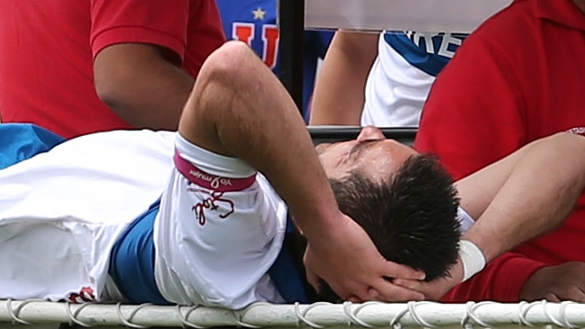 Médico de la UC: Fernando Meneses sufrió un TEC Simple