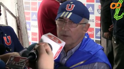 José Yuraszeck: Es lamentable que los hinchas lancen cosas a la cancha