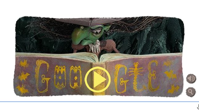 Google festeja a su manera la noche de Halloween