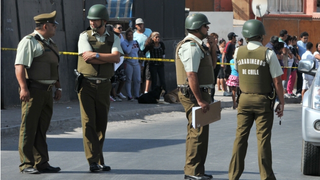 Balacera en Renca dejó tres personas heridas