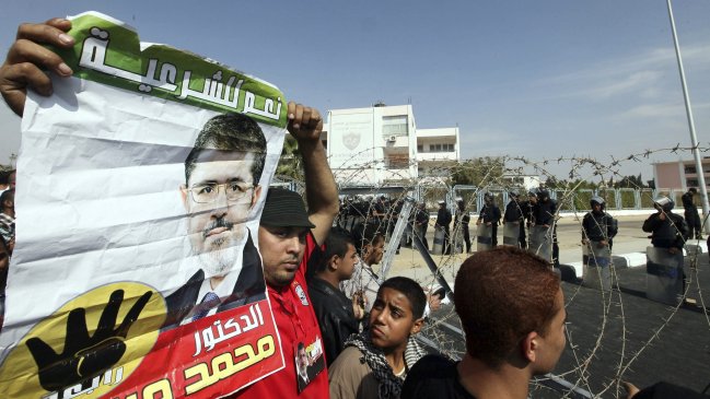 Mursi: Soy el presidente legítimo de Egipto y este juicio es una farsa