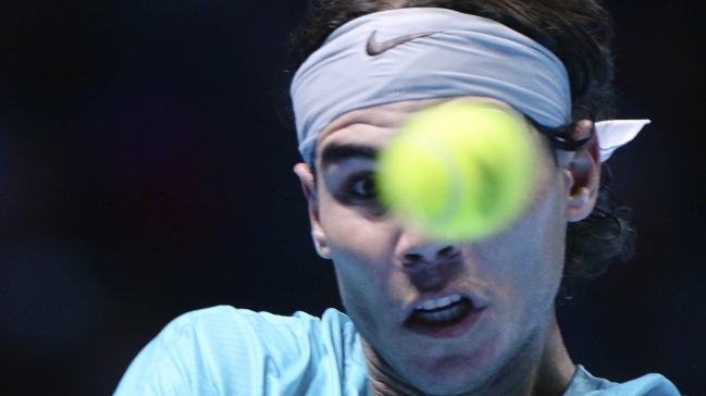 Rafael Nadal barrió con Ferrer en el Masters de Londres