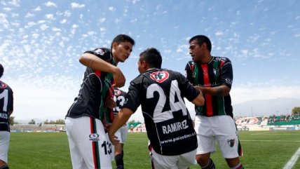 Palestino remó desde atrás para doblegar a Cobresal en La Cisterna