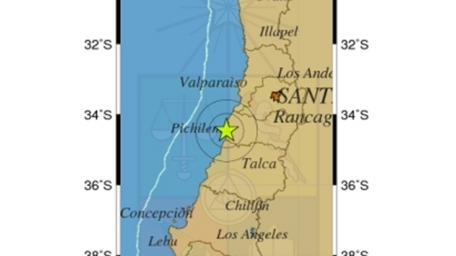 Temblor de menor intensidad se percibió en la zona central