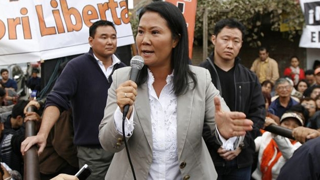 Keiko Fujimori lidera intención de voto en Perú
