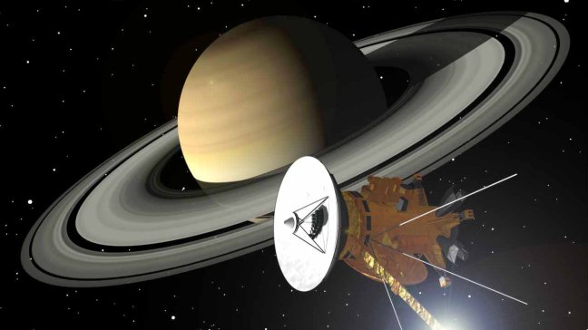  La mejor imagen de Saturno junto a la Tierra y Marte  