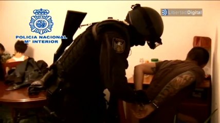 Así fue la detención de los chilenos en España