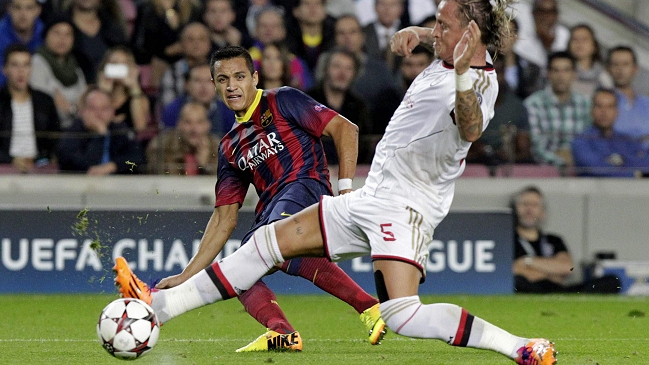 Medio catalán especula con interés de Inter de Milán por Alexis Sánchez