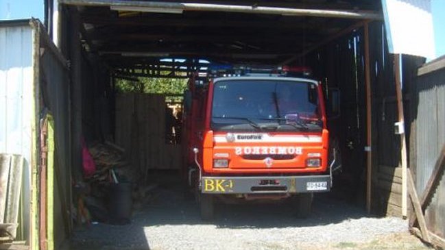Bomberos de Curanilahue deberán abandonar taller mecánico que los alberga