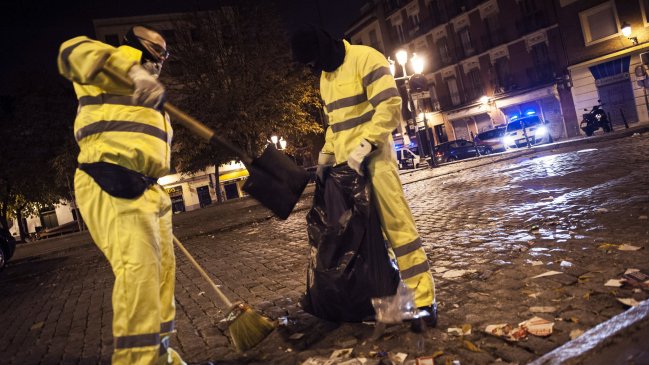 Madrid: Empresas llegaron a acuerdo y pusieron fin a huelga de basura