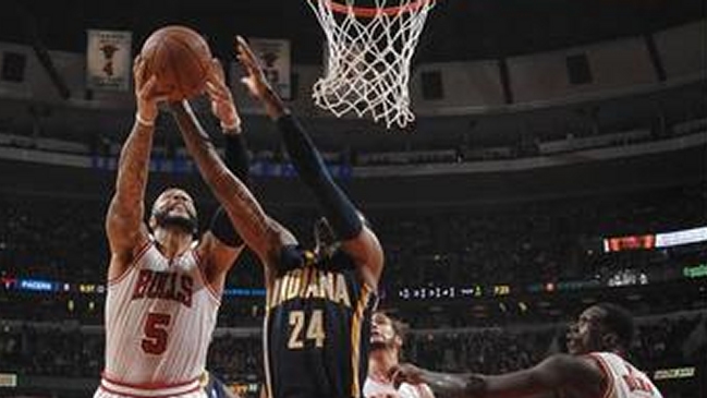 Chicago Bulls terminó con el invicto de Indiana Pacers en la NBA