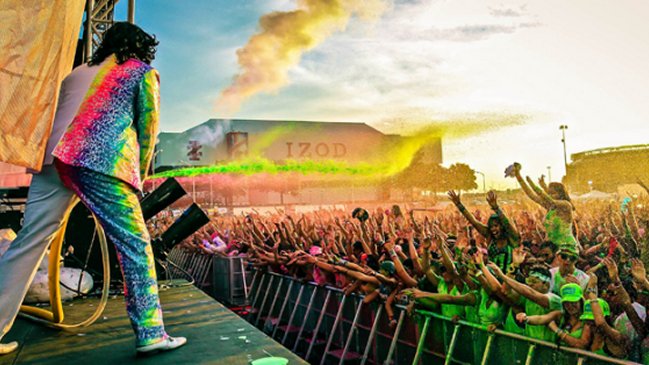 Multitudinaria fiesta 