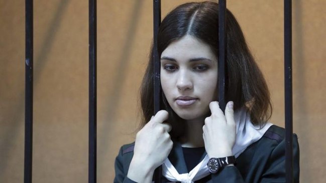 La Pussy Riot Tolokónnikova quiere cumplir el resto de su condena en hospital