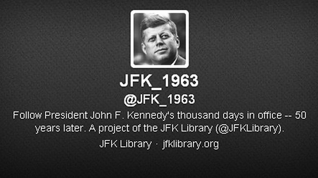 Cuenta de Twitter reconstruye minuto a minuto día en que murió Kennedy