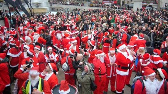 Policía de Nueva York pidió a bares que no sirvan alcohol al Viejo Pascuero