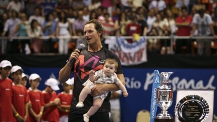 Nalbandian venció a Nadal en la primera de sus despedidas