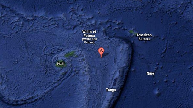  Terremoto marino de 6,5 Richter en Fiji  