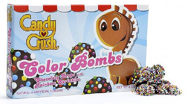 Empresa puso a la venta caramelos de Candy Crush