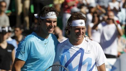 David Nalbandian cayó ante Rafael Nadal en su retiro del tenis profesional