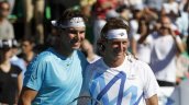 Nalbandian perdió ante Nadal en su retiro