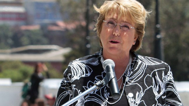 Bachelet: Vamos a cumplir porque tenemos mayoría en el parlamento