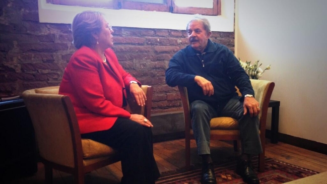 Lula tras cita con Bachelet: El pueblo chileno sabrá escoger