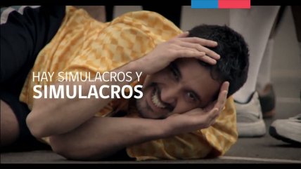   La invitación de Onemi para el simulacro de terremoto 