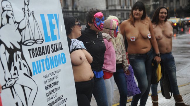 Prostitutas realizaron un 