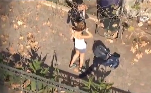 Tres años de pena remitida para joven grabada lanzando una bomba molotov