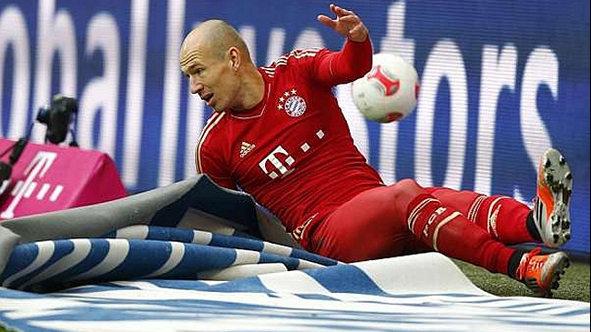 Arjen Robben se perderá el Mundial de Clubes