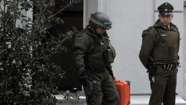 Delincuentes intentaron robar cajero automático con un bombazo en San Bernardo