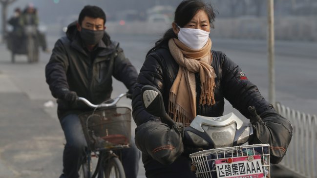 China elevó alerta por contaminación extrema del aire