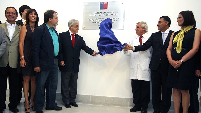 Alcalde agradeció a Mañalich, Bachelet y Piñera por Hospital de Maipú