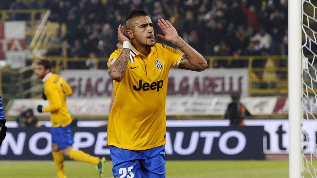 Vidal e Isla junto a Juventus van en busca de la clasificación en la Champions League